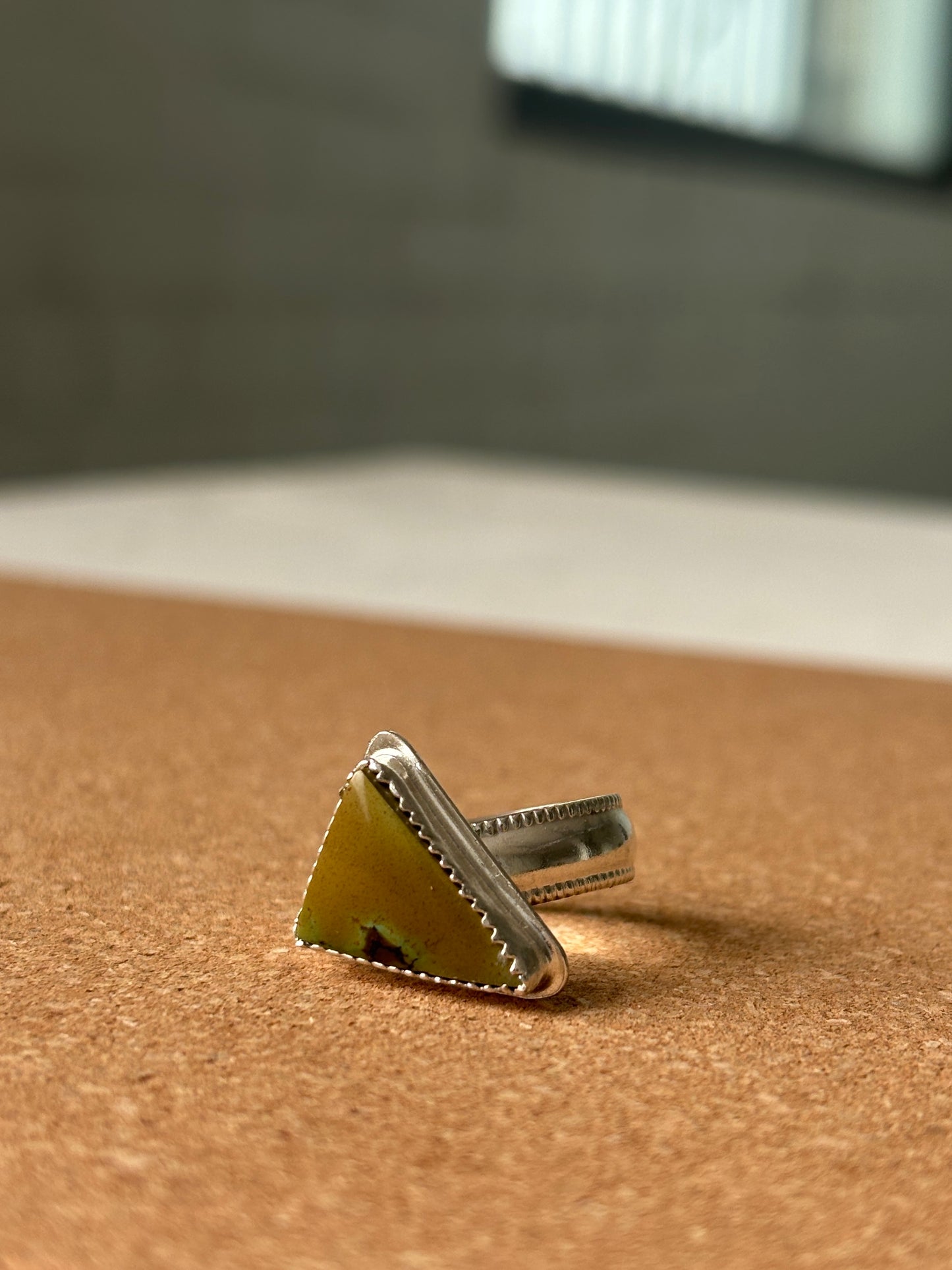 Tri Turquoise Ring