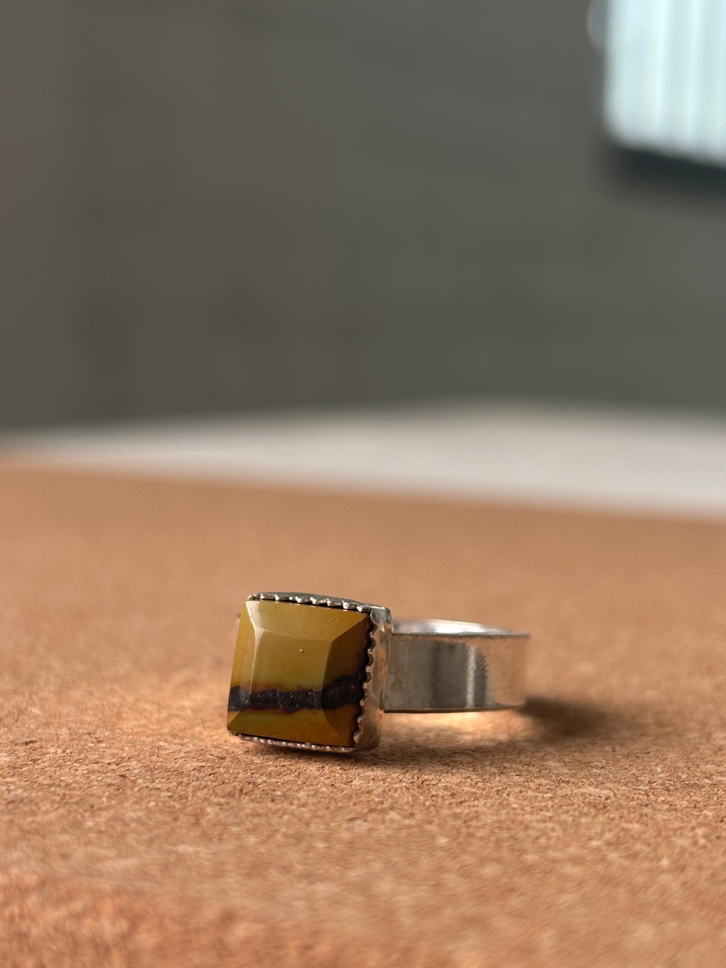 Square Turquoise Ring
