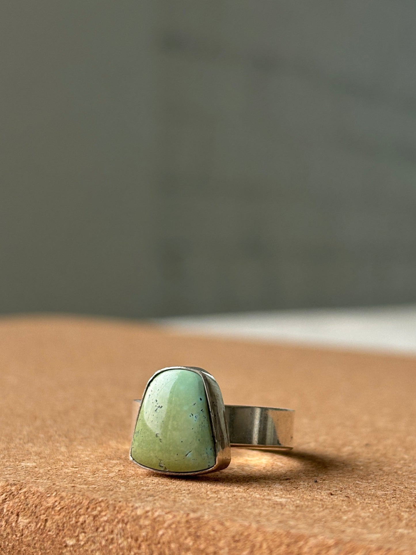 Geo Turquoise Ring